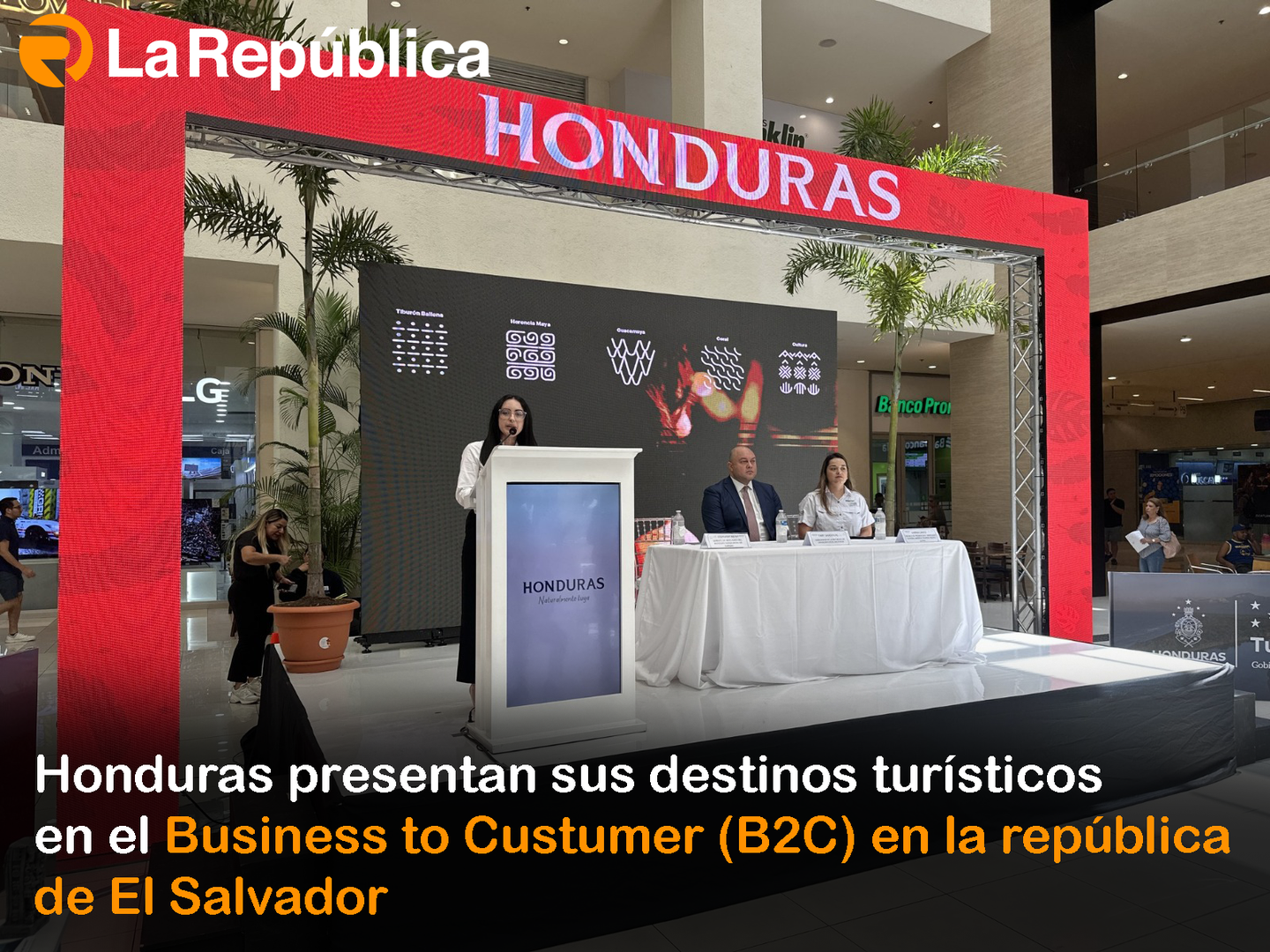 Honduras presentan sus destinos turísticos en el Business to Custumer (B2C) en la república de El Salvador   - Cover Image